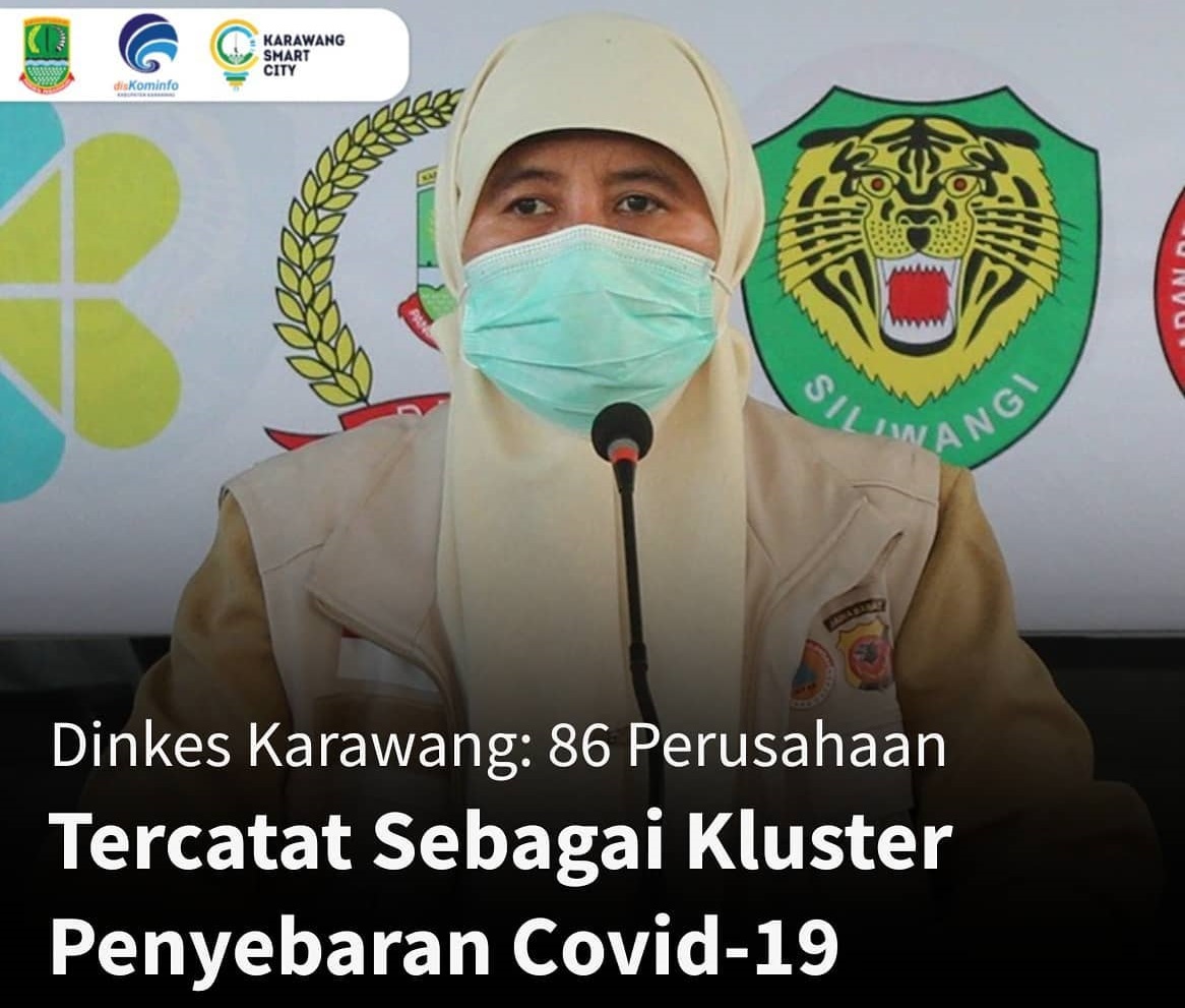 Dinkes Karawang: 86 Perusahaan Tercatat Sebagai Kluster Penyebaran Covid-19