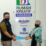 Serah terima rehabilitasi SDN Wadas 3 Kecamatan Telukjambe Timur dari PKBL Perum Peruri