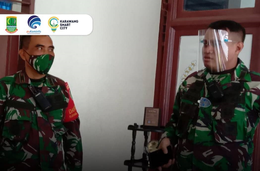 Salut! TNI Siap 24 Jam Dalam Penanganan Covid-19 di Karawang