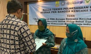 Dinas Pengendalian Penduduk dan Keluarga Berencana Bersama Dinkes Karawang Gelar Rakor "Kesrak Bangga Kencana Kesehatan"