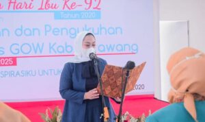 Gabungan Organisasi Wanita Kabupaten Karawang menggelar Peringatan Hari Ibu ke-92 Tahun 2020