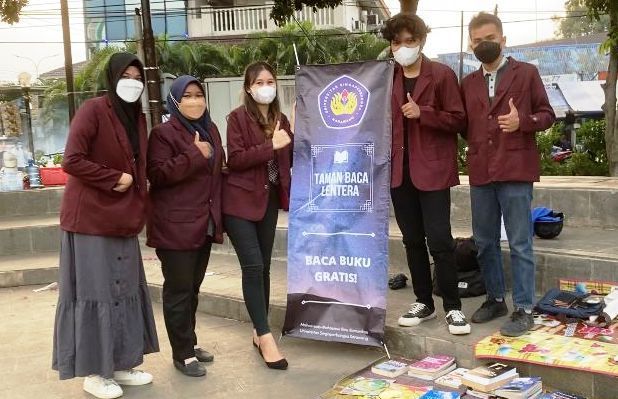 Bangkitkan Semangat Membaca, Mahasiswa UNSIKA Gelar Taman Baca Lentera