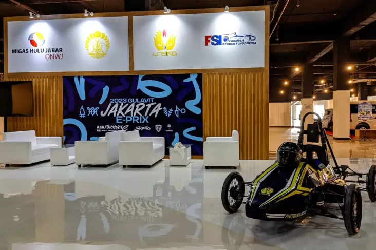 Mobil Listrik Unsika Dipamerkan di Ajang Formula E Jakarta Eprix